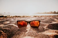 sunglasses, glasses, eyewear, reflection, vision care wallpaper