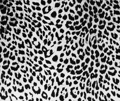 Textura de estampa de leopardo em preto e branco elegante