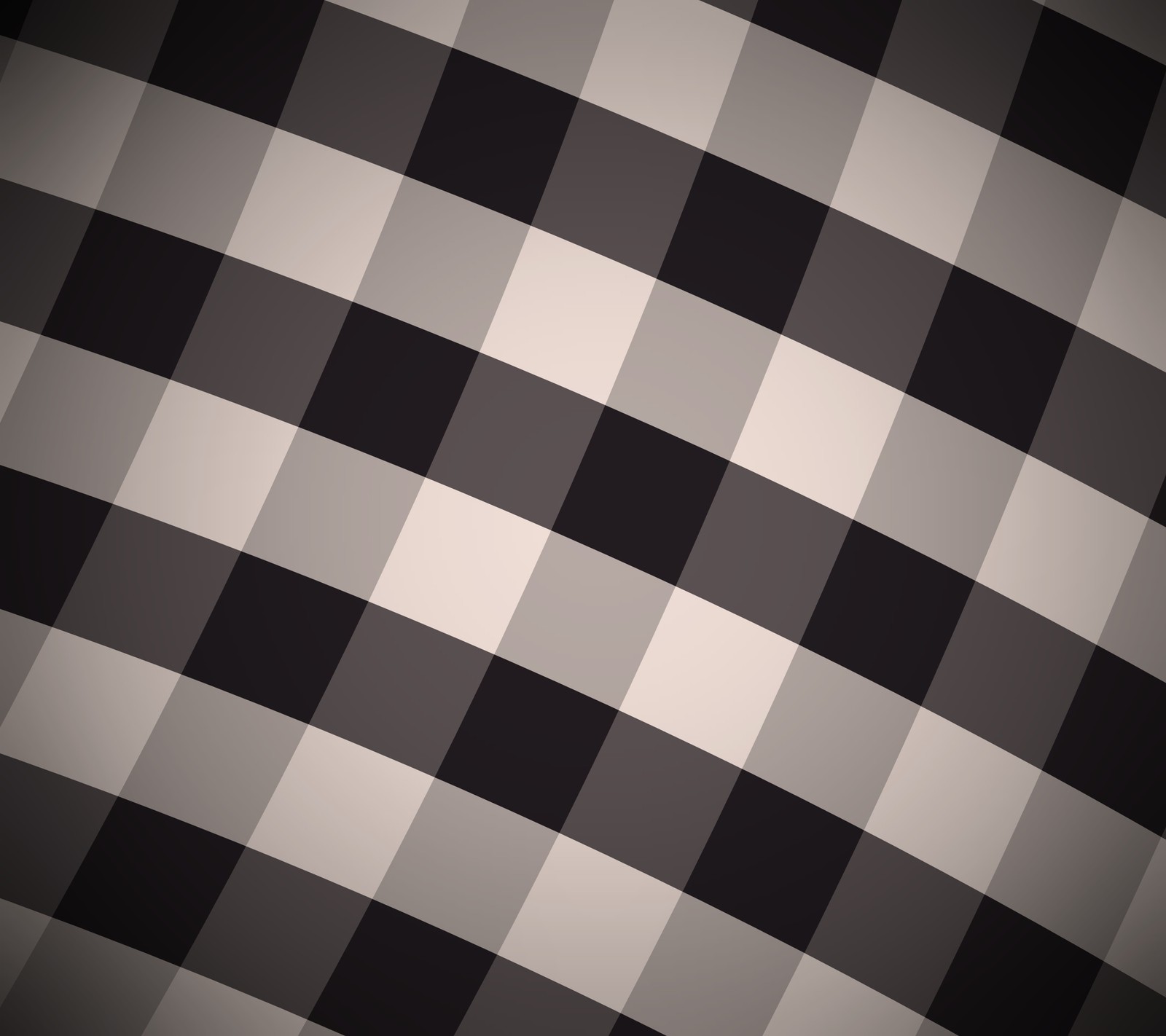 A close up of a black and white checkered pattern with a black background (black, black and white, checker, checkered, plaid)