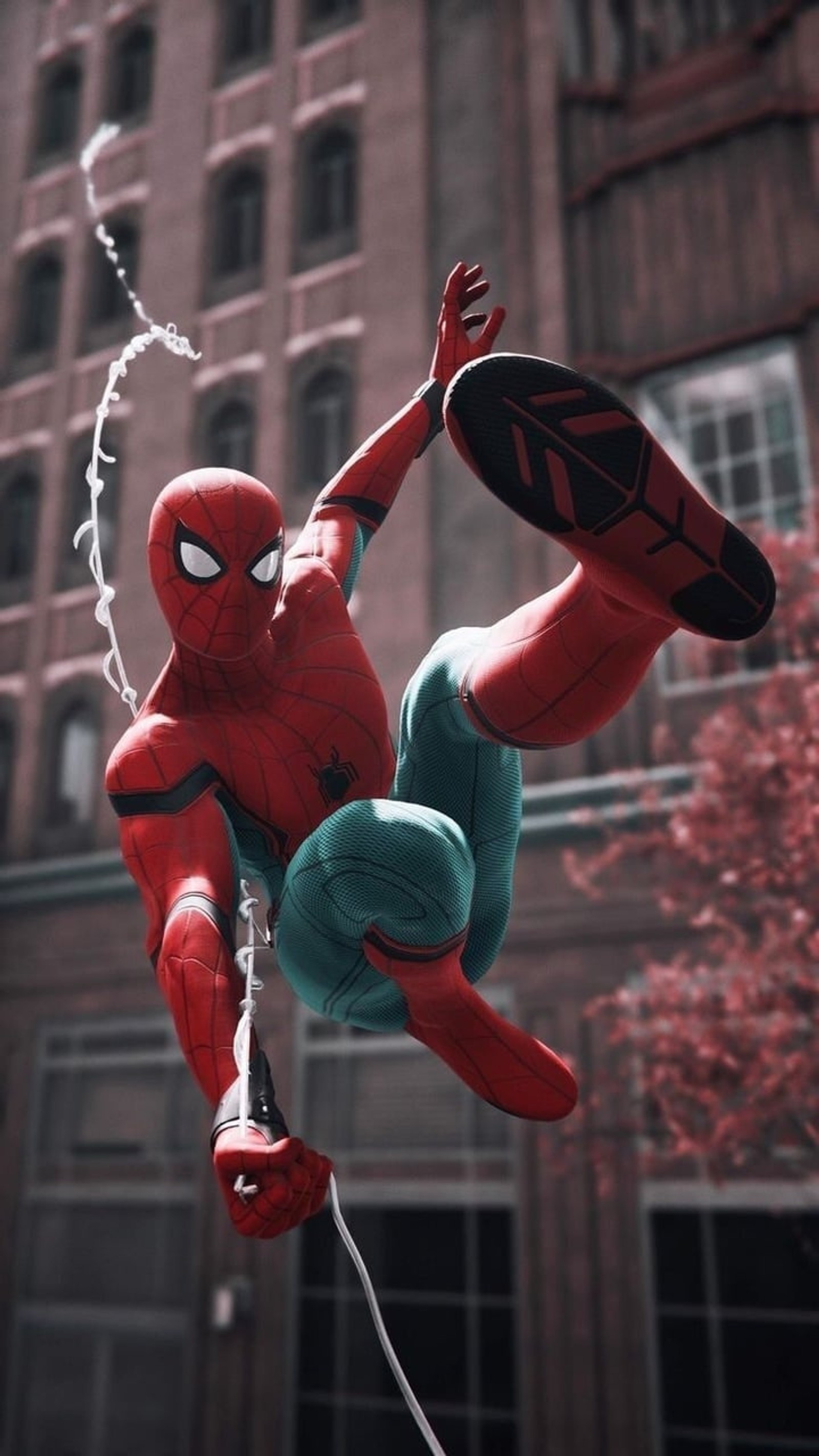 far from home, spider, tom wallpaper