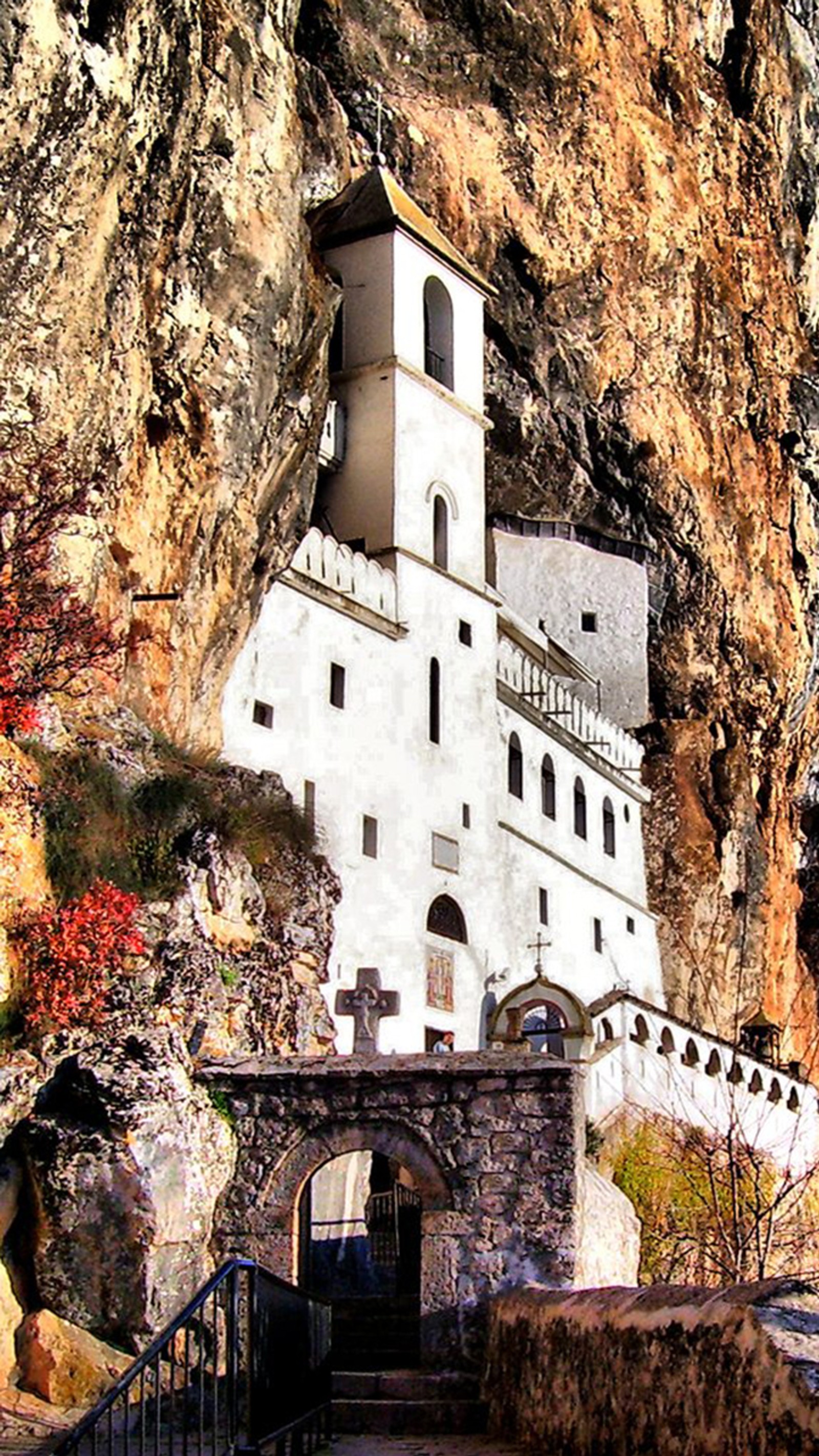 Téléchargez le fond d'écran manastir, monastère, montenegro, ostrog