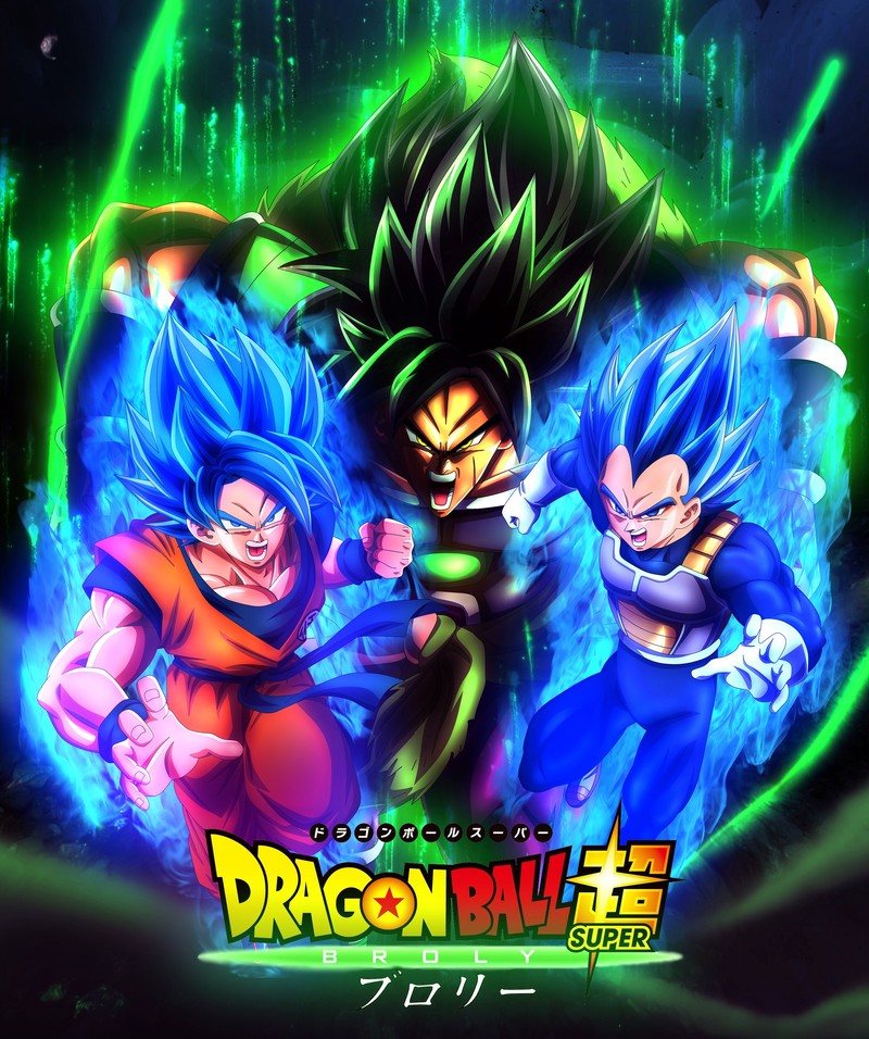 Dragon ball super: бролли. (драгонболл супер, dragon ball super, broly, goku, вегета)