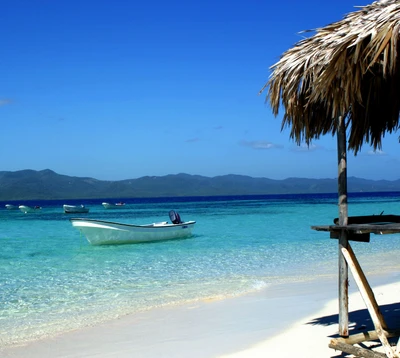 playa, paraíso, mar