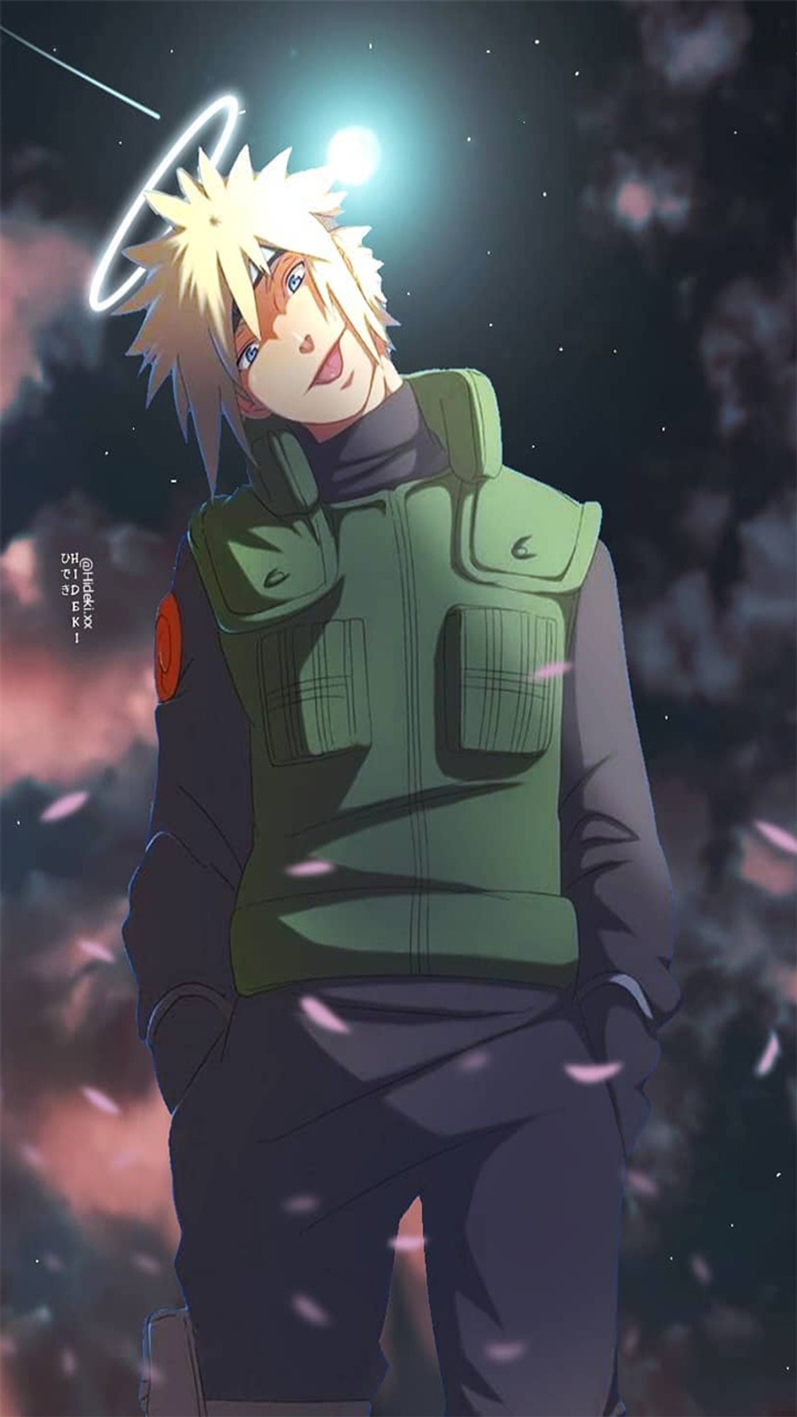 Baixar papel de parede anjo, anime, hokage, konoha, paisagem