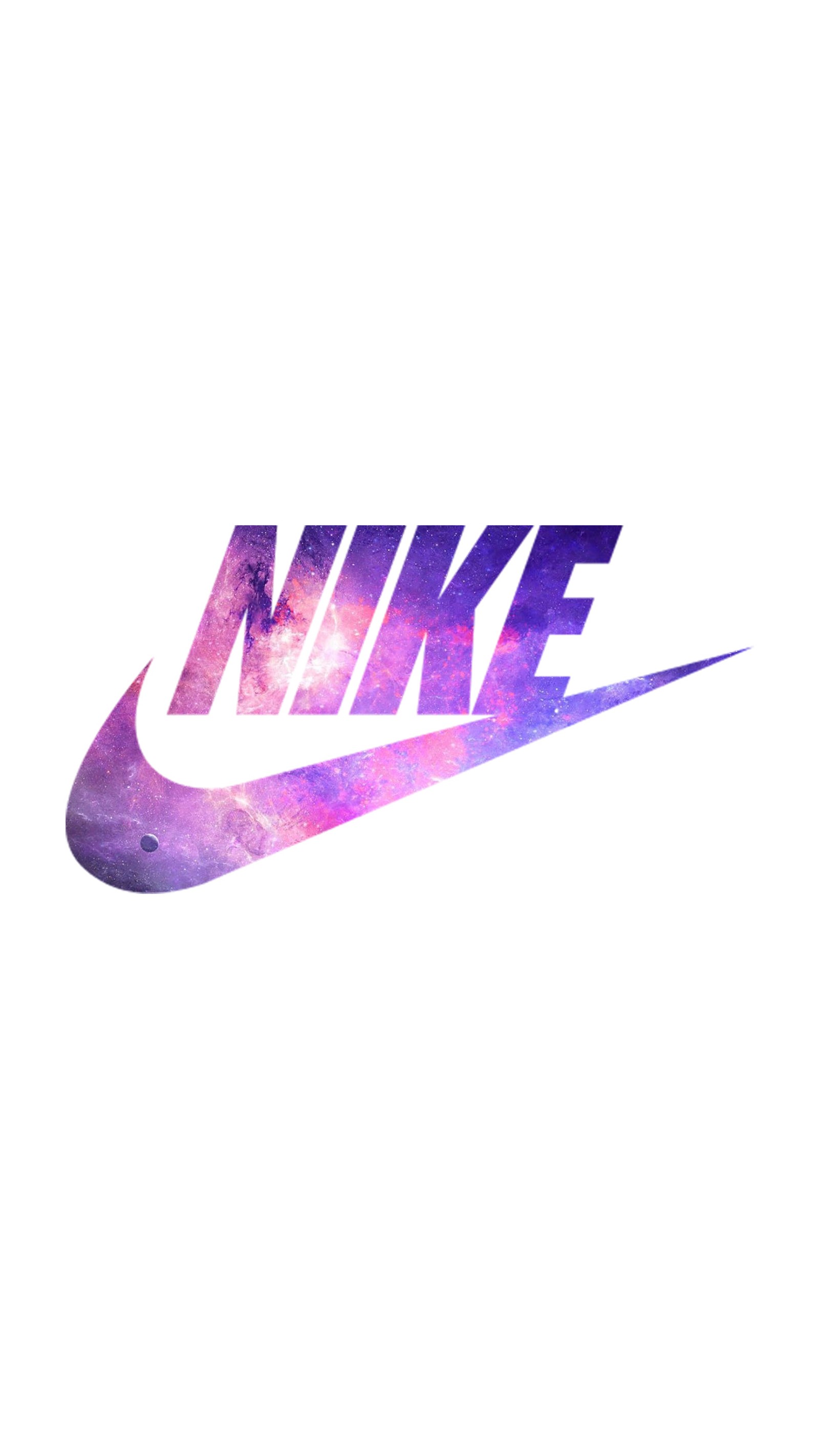 Logotipo da nike com um fundo de galáxia (ar, galáxia, logotipo, nike)