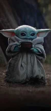 baby yoda, mandalorian, star wars wallpaper