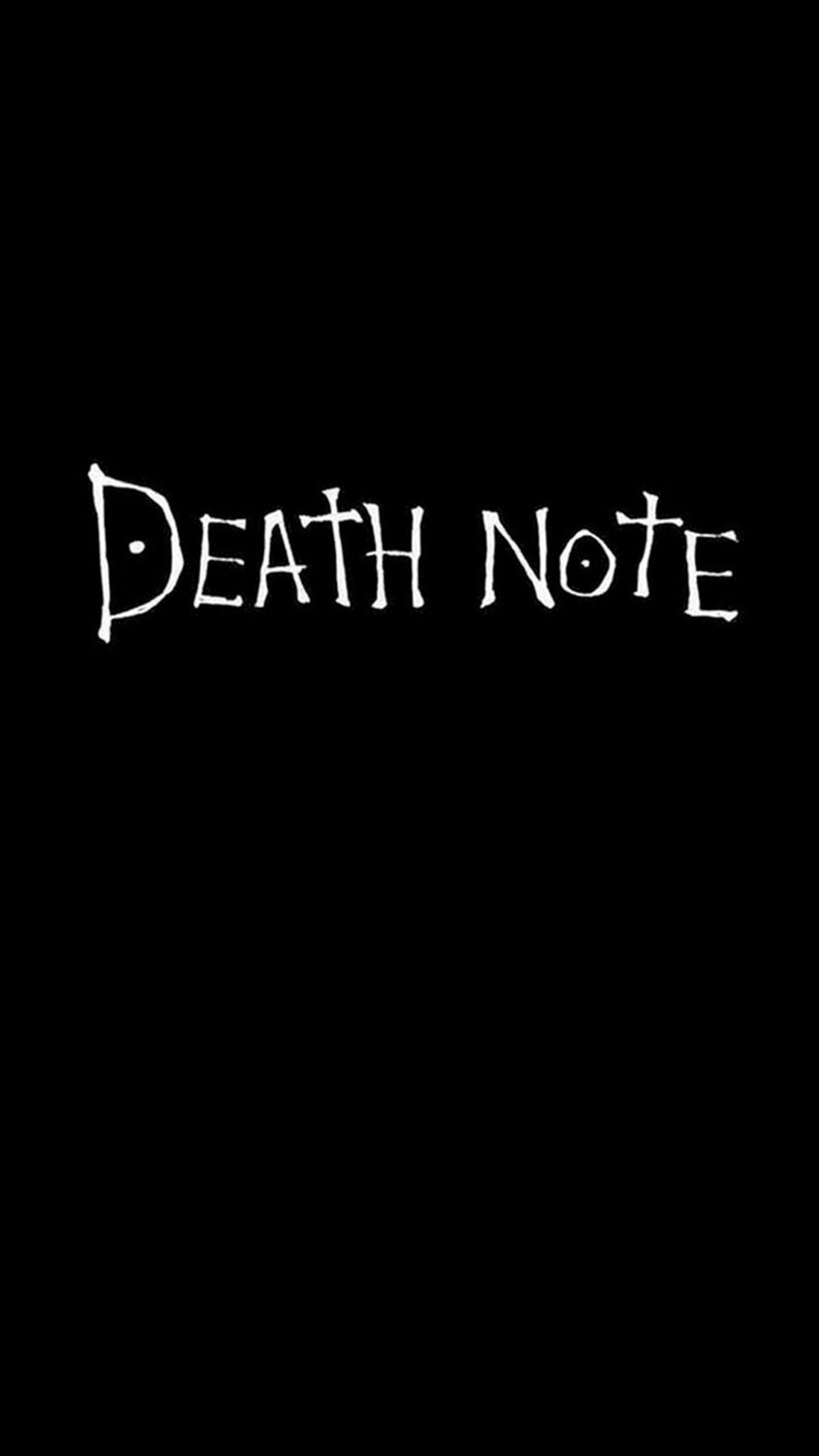 Baixar papel de parede anime, death note, logotipo