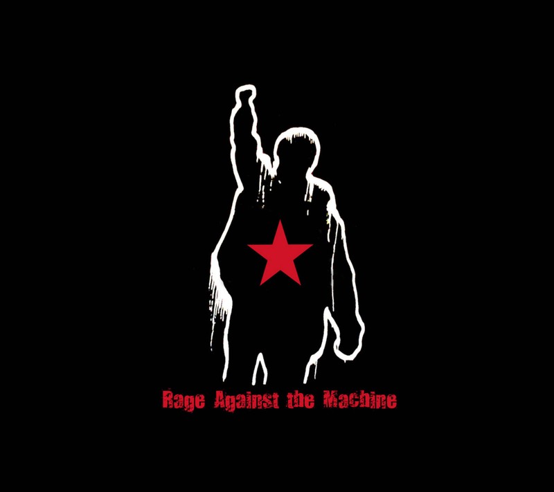 Логотип rage against the machine (90 е, против, группа, классика, кулак)