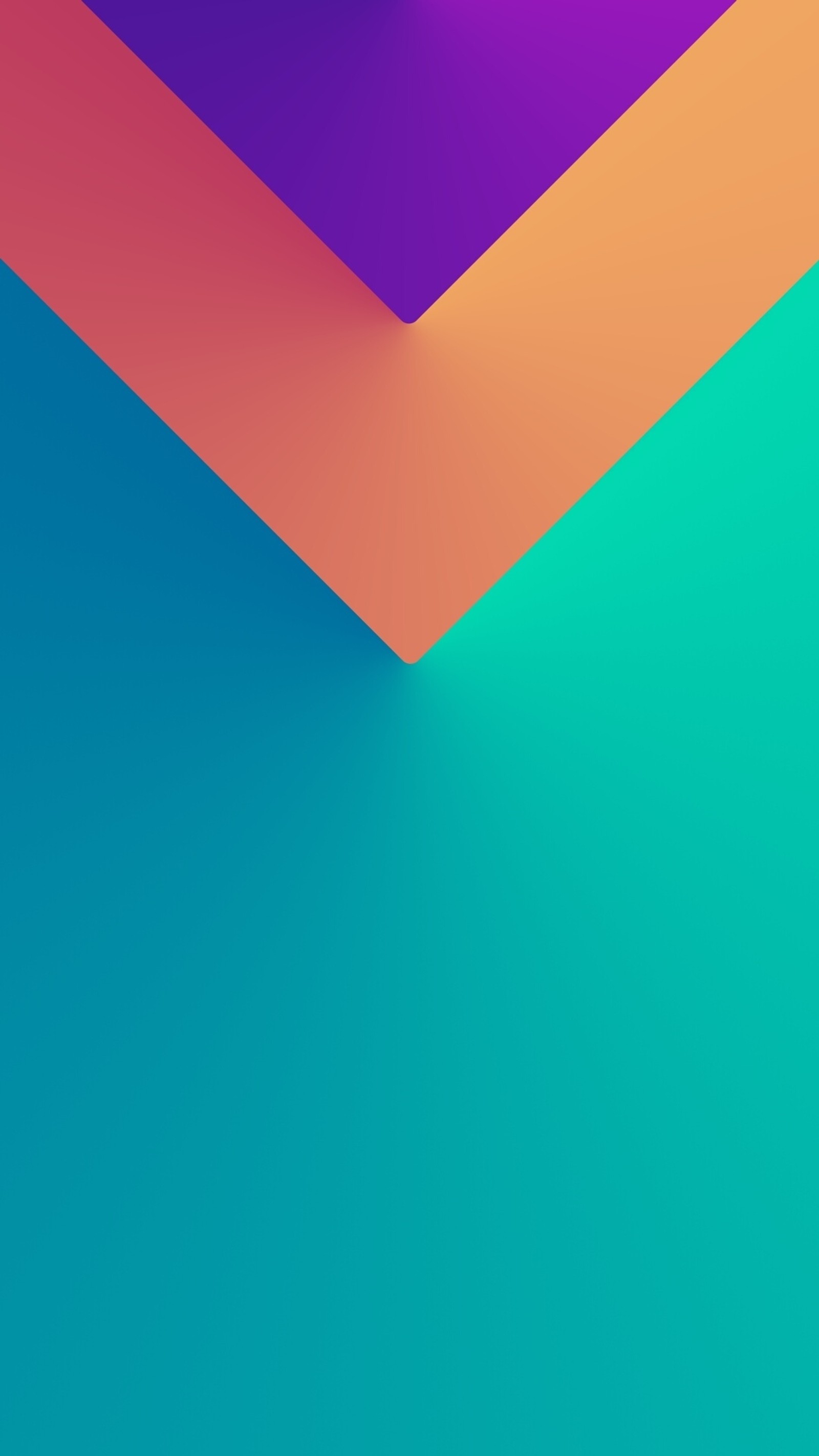 Un primer plano de una pared colorida con un fondo azul y púrpura. (miui 9, android, azul, colorido, verde)