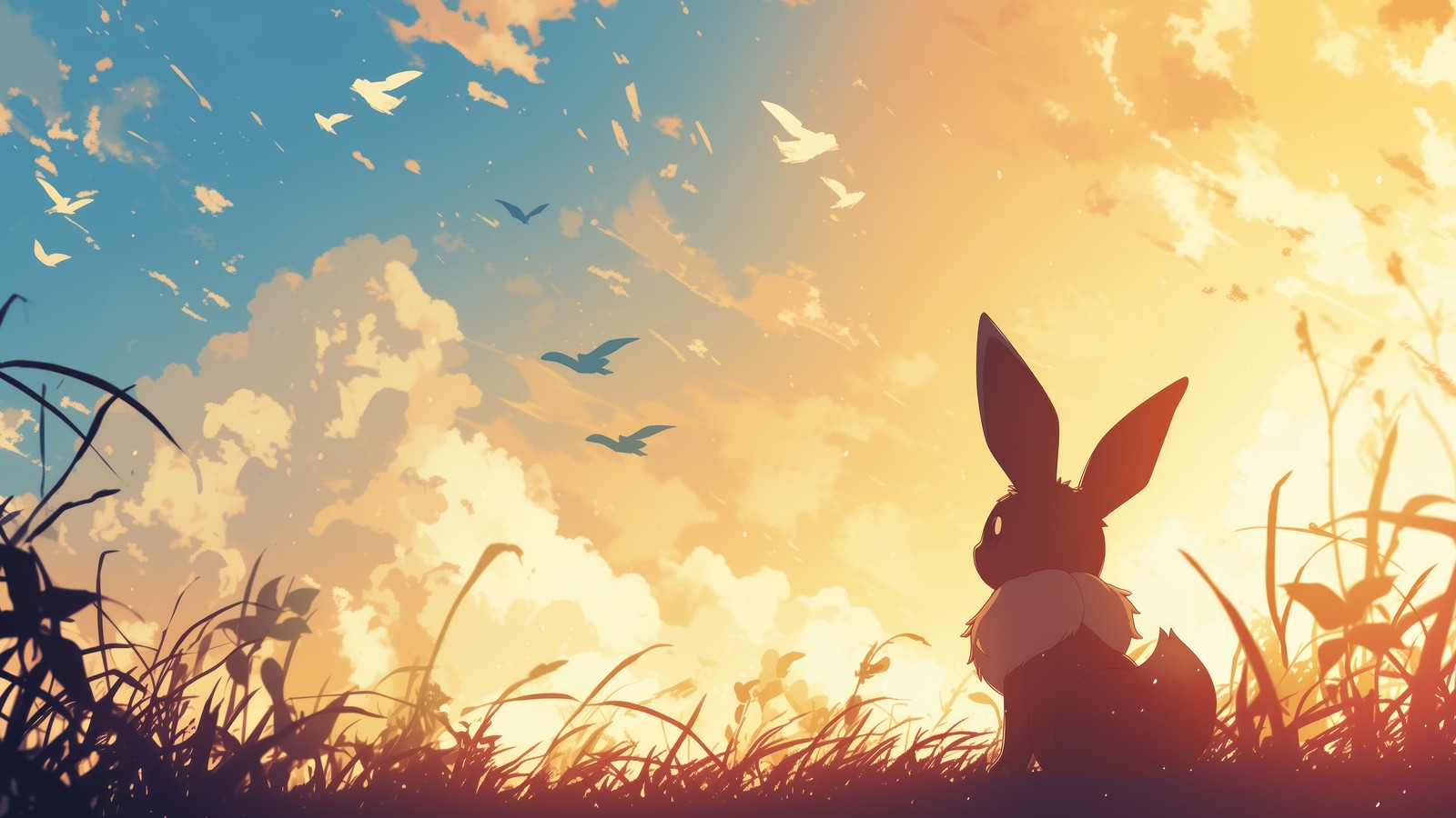 eevee, pokemon, anime Download Wallpaper