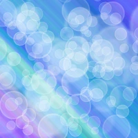 Radiant Blue and Purple Bokeh Pattern