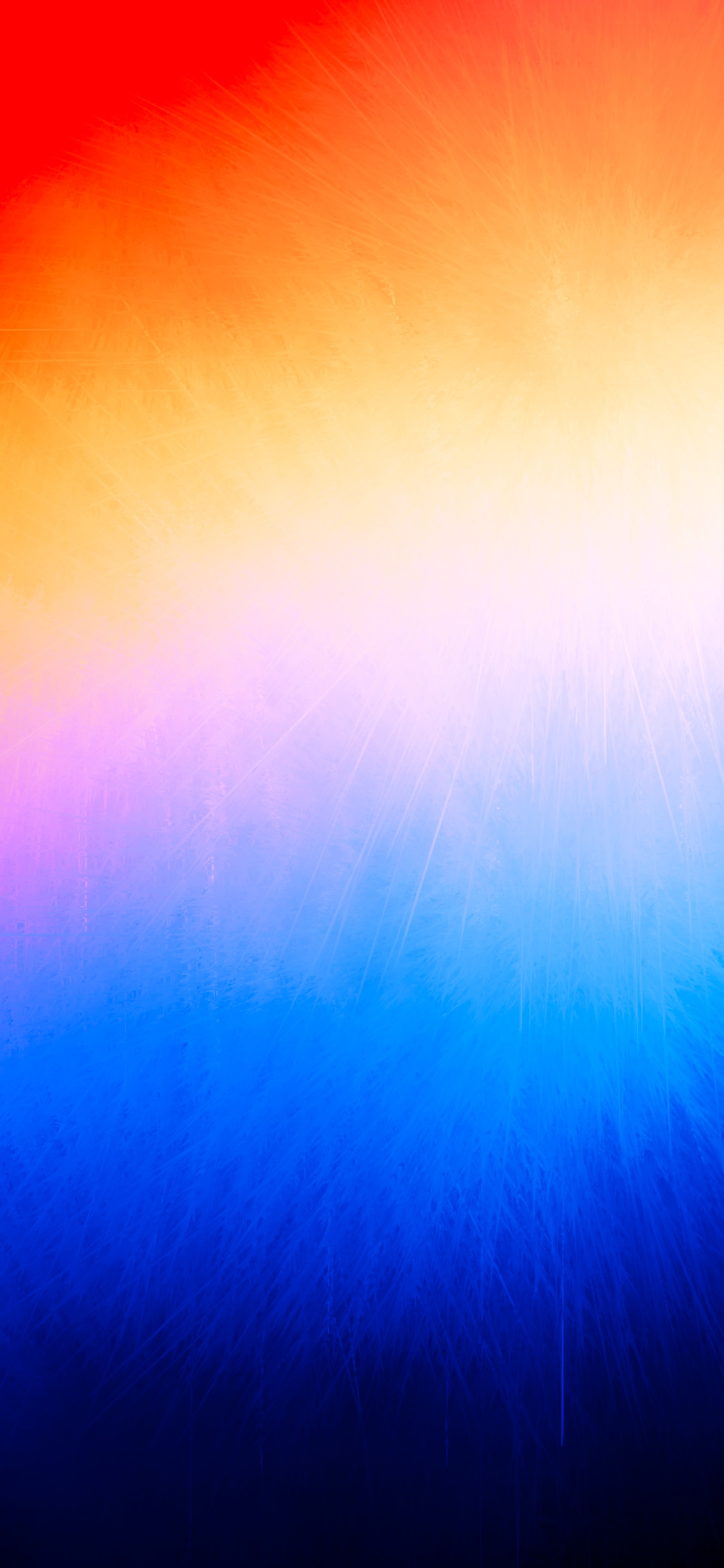 Brightly colored background with a blurry image of a rainbow (blue, purple, horizon, electric blue, magenta)