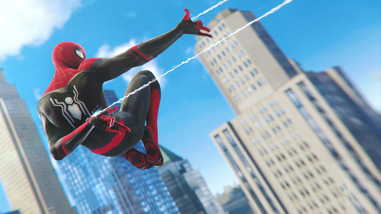 Téléchargez le fond d'écran spider man, playstation 4, spider man loin des siens, spider man far from home, spiderman