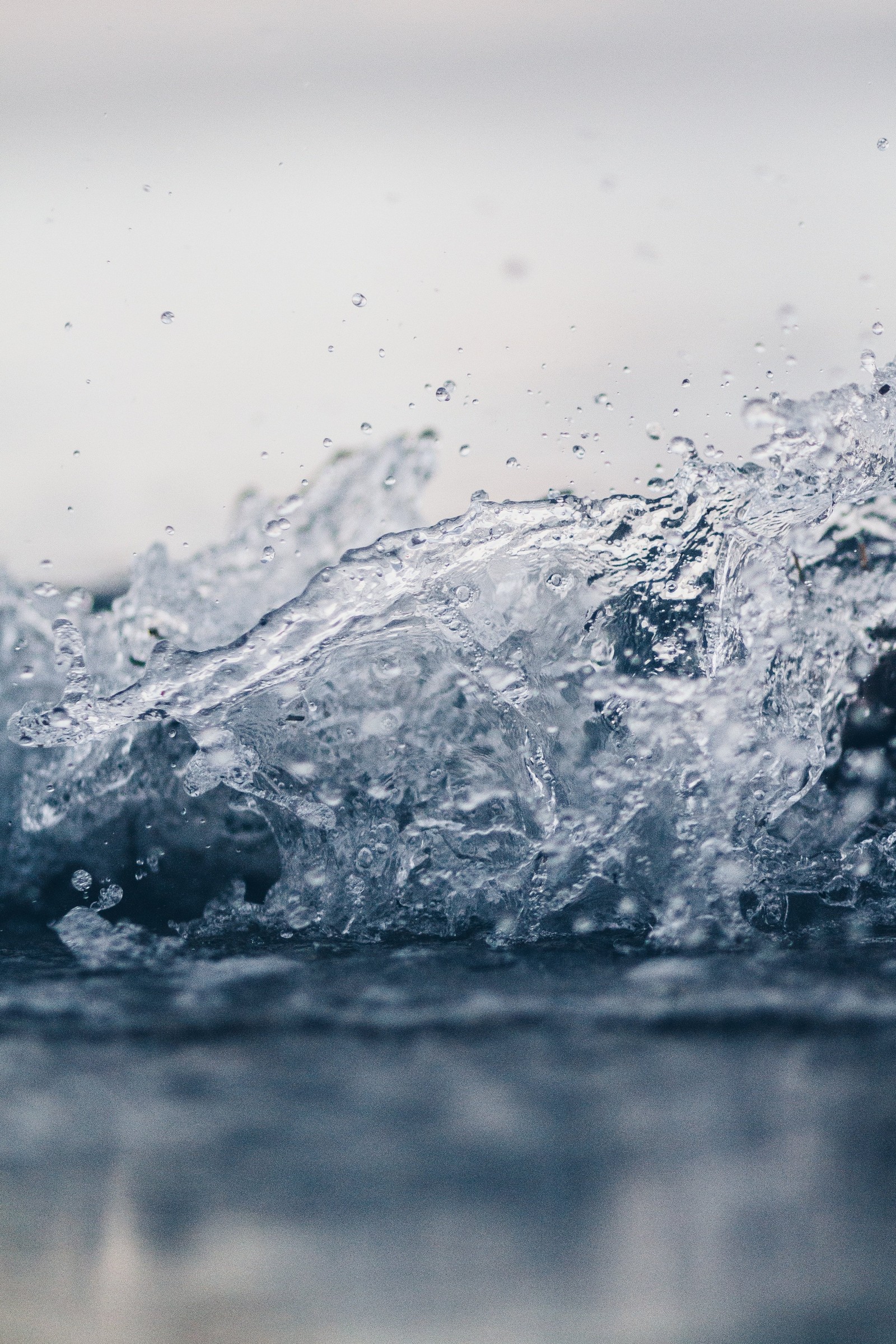 Téléchargez le fond d'écran eau, eau potable, vague, vague de vent, mer