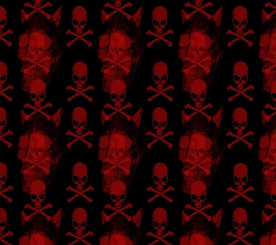 skulls, wallpaper