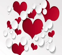 hearts, love wallpaper