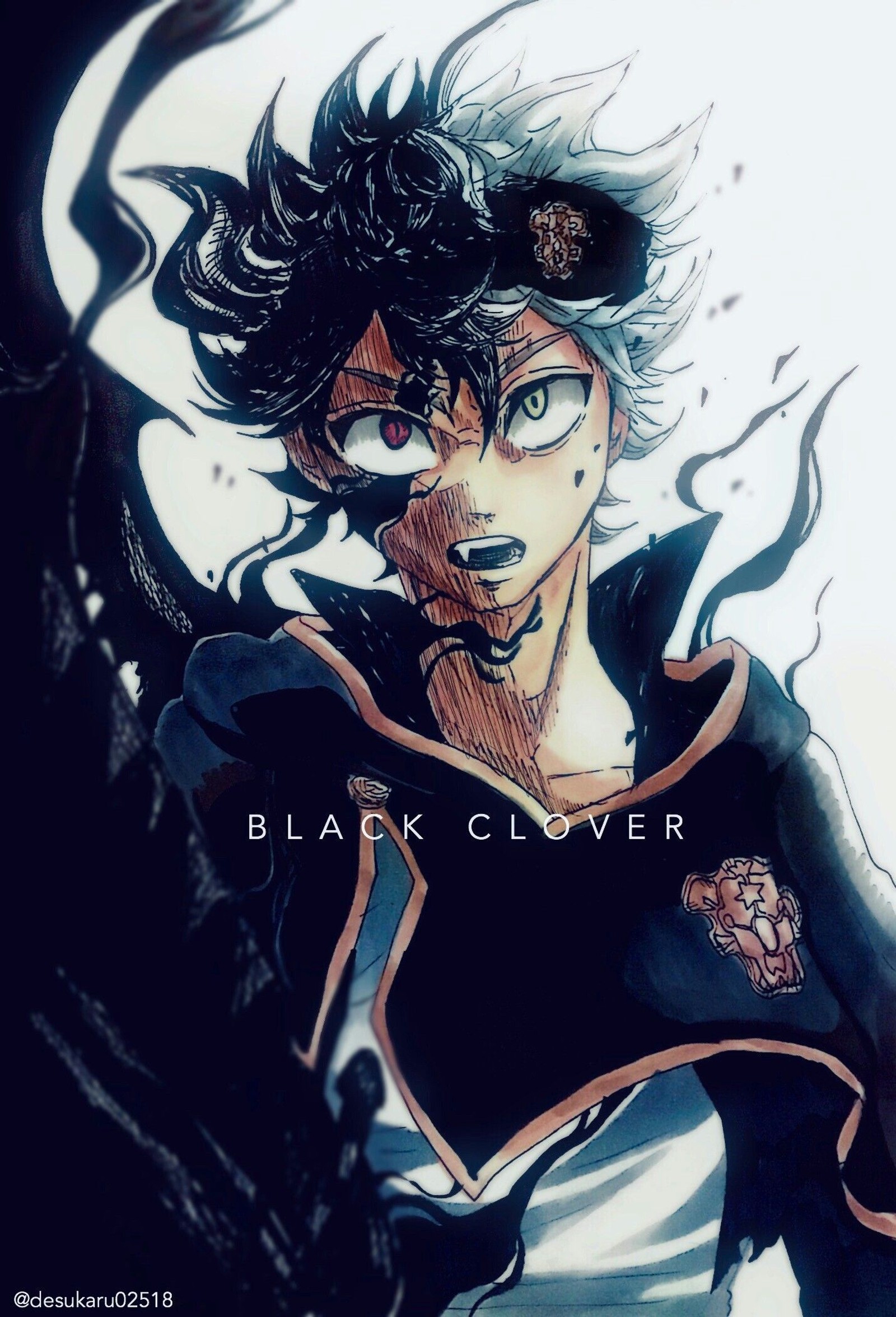 asta, demon wallpaper