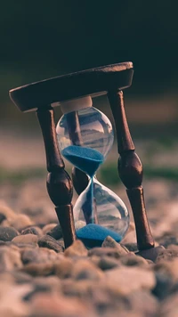 Timeless Harmony: An Hourglass on Earth