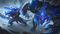 blackfrost, renekton, haut, kunstwerk, lol