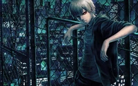 Midnight Reflections: Ken Kaneki in an Urban Landscape