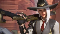 ashe, overwatch, videojuego