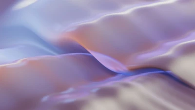 Abstract fluid waves in soft hues representing the Windows 11 background.