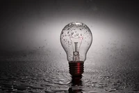 electricity, water, incandescent light bulb, light, lighting wallpaper