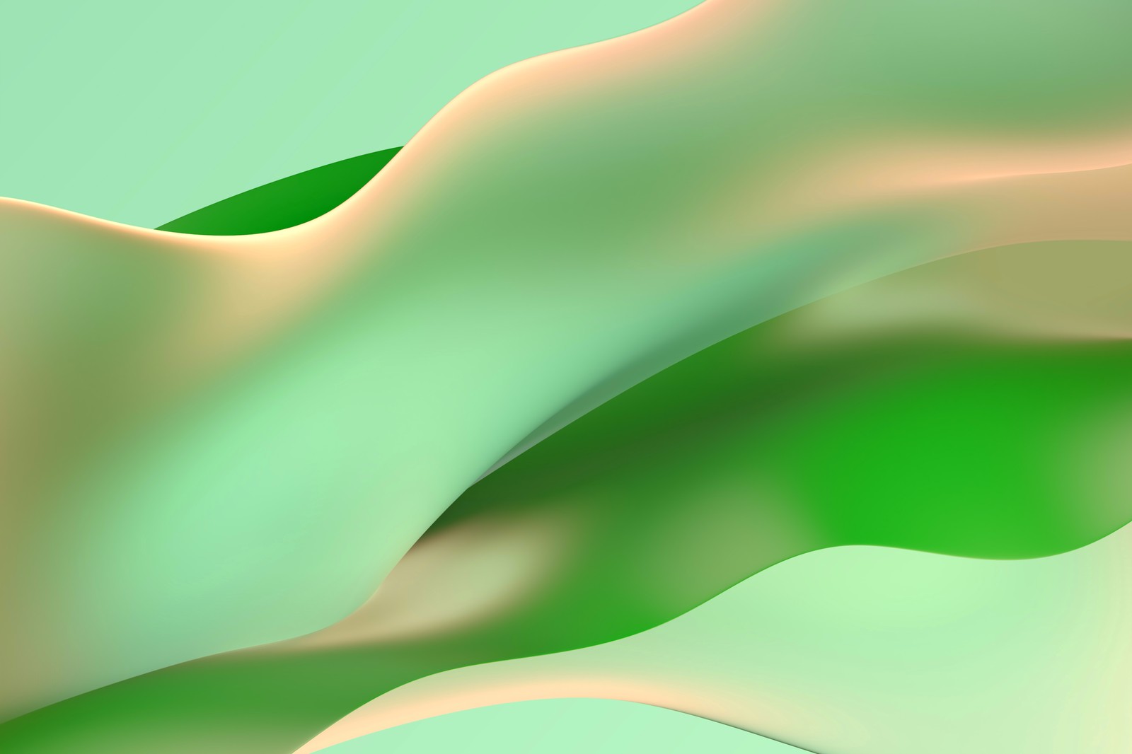 Abstract background with a green and white wave (google, google chrome, chrome os, chrome os 2020, operating system)