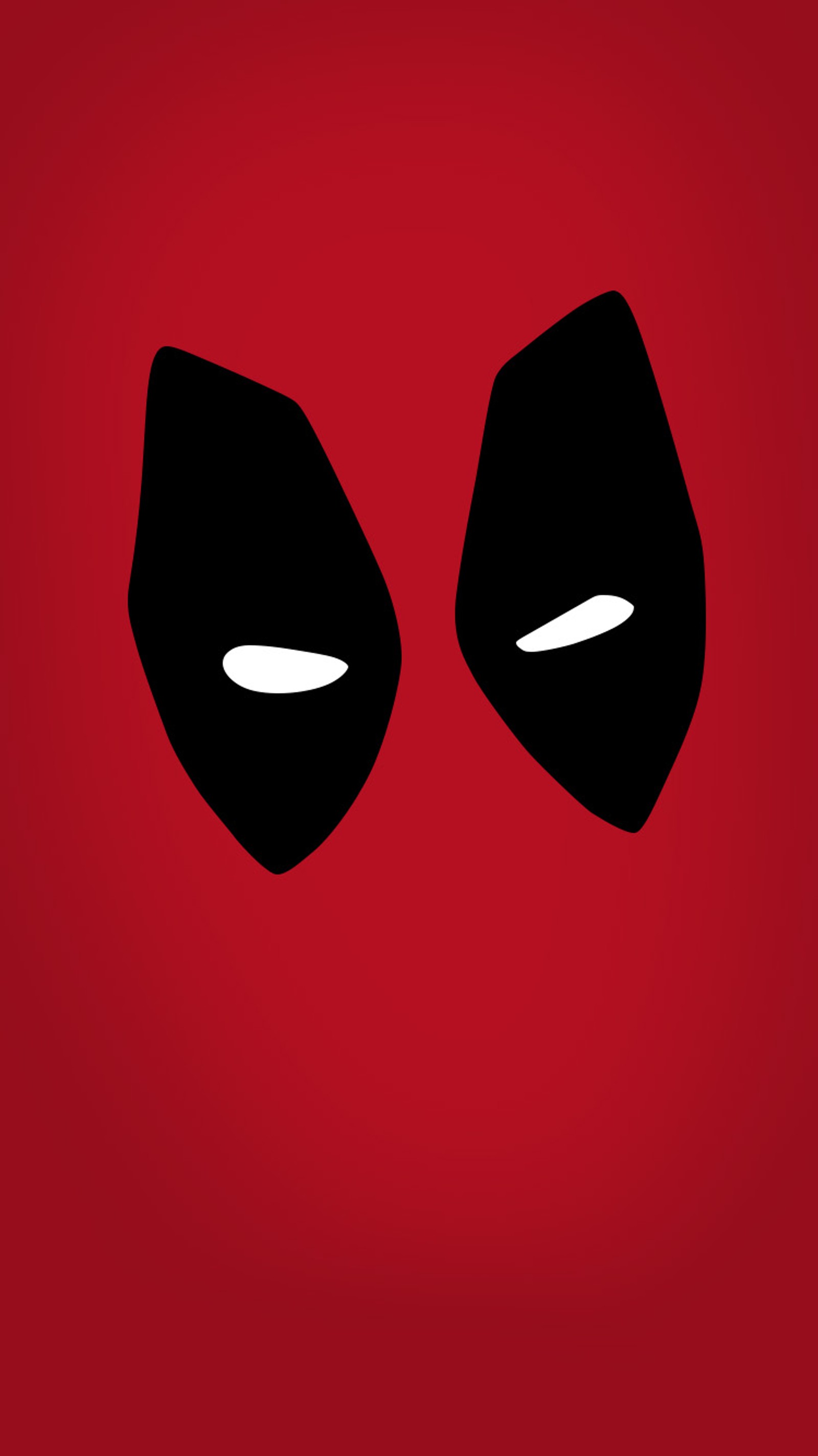 Deadpool eyes on a red background (comics, deadpool, marvel)