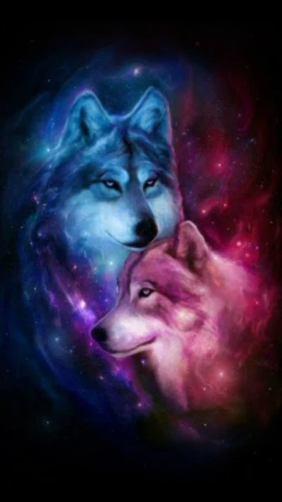 boy, girl, love, wolf