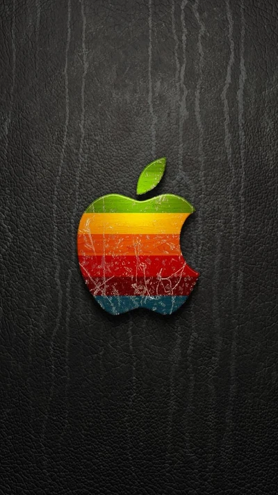 erstaunlich, apfel, apple logo, farben, hd apple logo