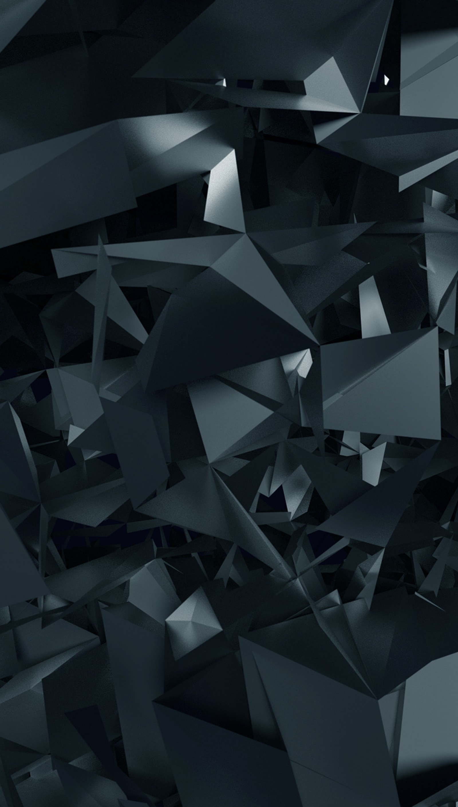 A close up of a bunch of black paper planes flying through the air (abstract, black, digital)