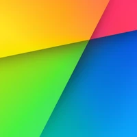 Vibrant Angular Color Palette Inspired by Android Design