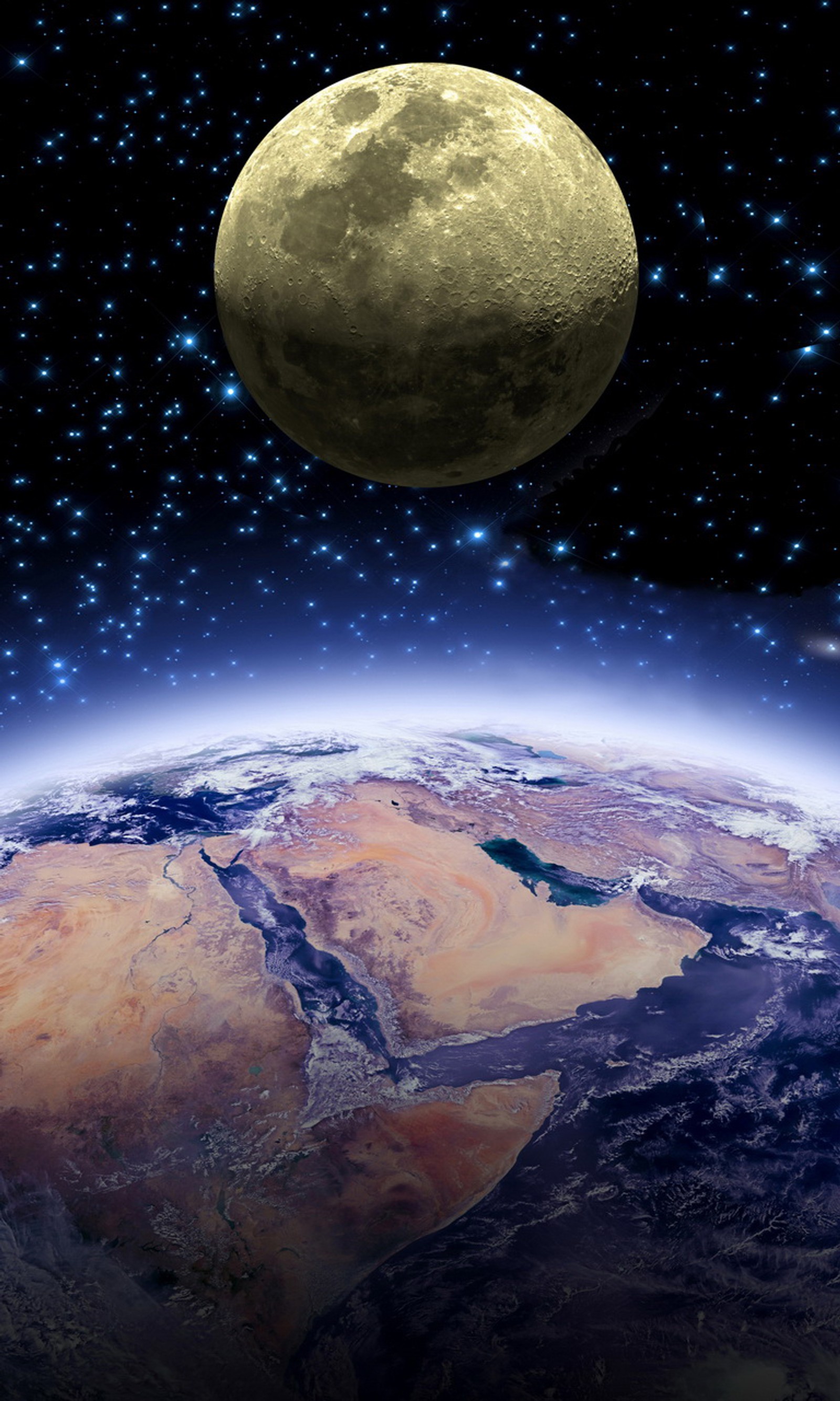 earth, planets, space, stars wallpaper