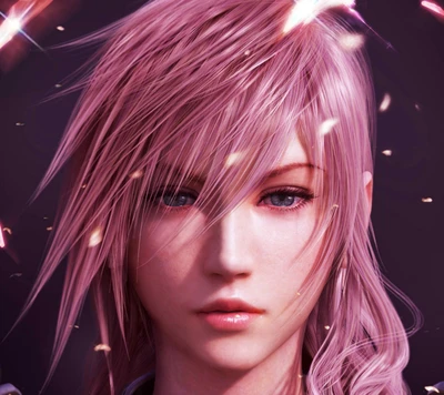 Lightning aus Final Fantasy XIII-2: Ein Schlagendes Porträt