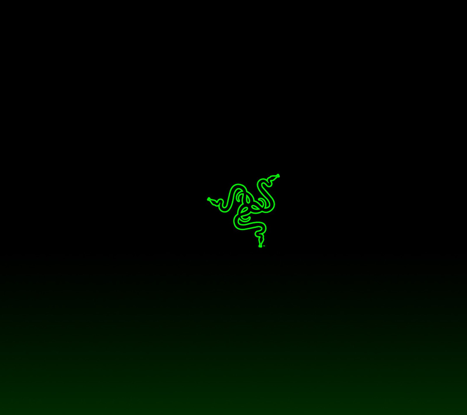 A close up of a green computer mouse on a black background (black, computer, green, logo, razer)