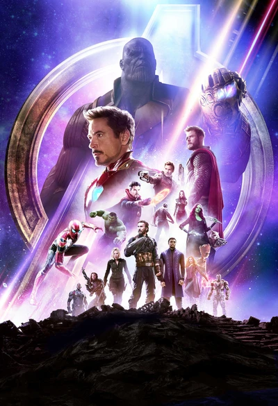 Os Vingadores se Unem: A Batalha Final Contra Thanos