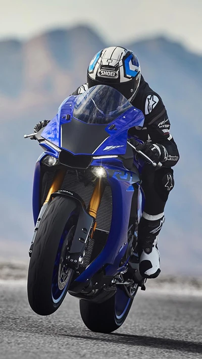 yamaha, r1, superbike, racing, track