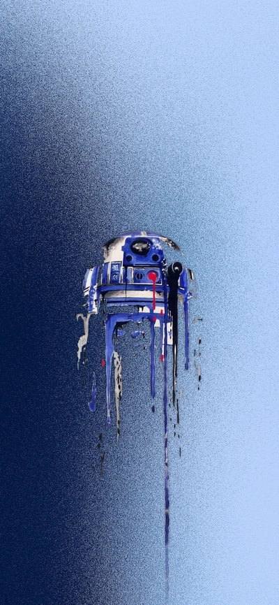 r2 d2, darth vader, star wars, wasser, fahrzeugbeleuchtung