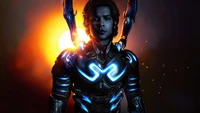 Xolo Maridueña en tant que Blue Beetle : Un héros dynamique de DC Comics en 2023