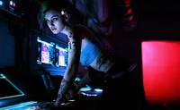 judy alvarez, video game, cyberpunk 2077, xbox series x, xbox one