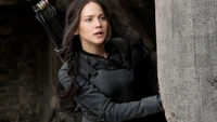 Jennifer Lawrence como Katniss Everdeen em "Jogos Vorazes: A Esperança" (2014)