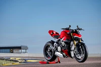 Ducati Streetfighter V4 S on Race Track: 2023 Sports Bike Showcase