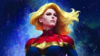 Captain Marvel: Die kühne Superheldin der Marvel-Comics