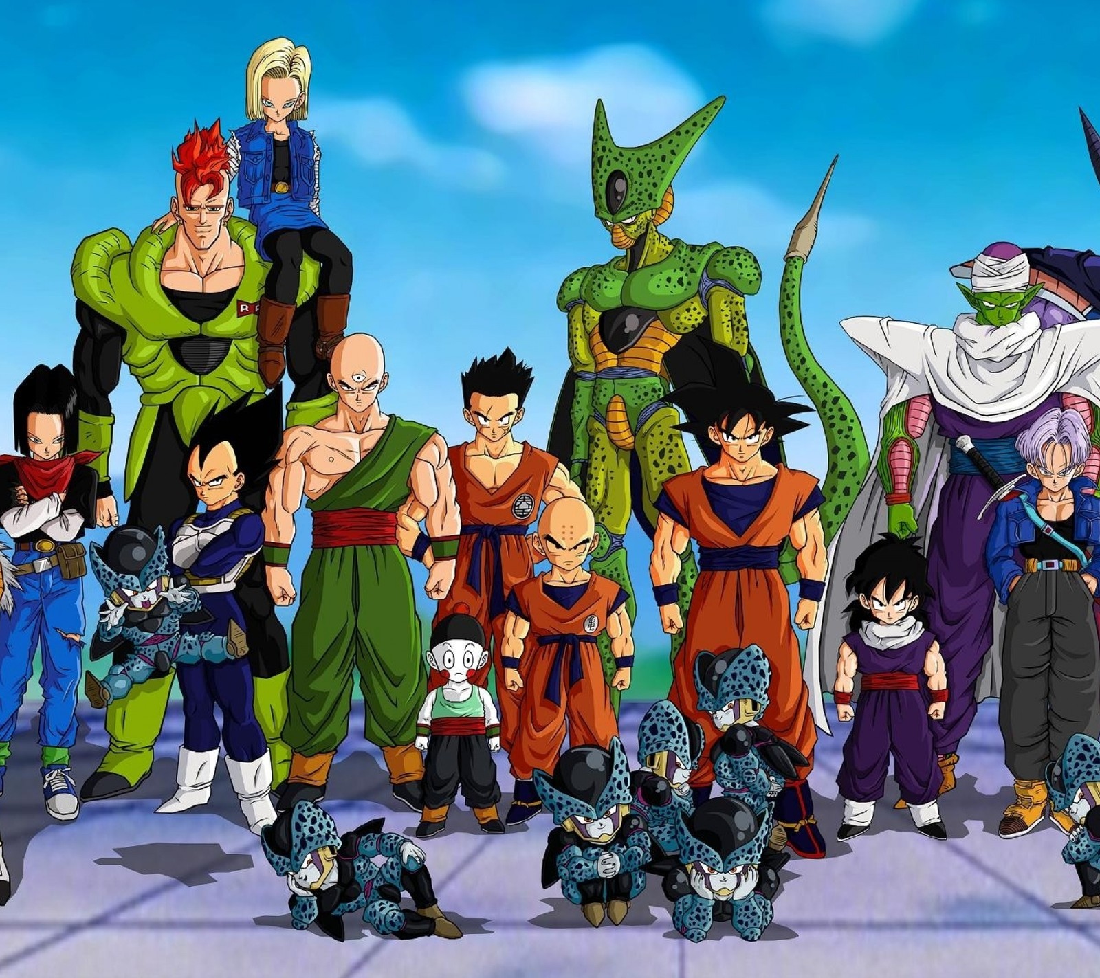 Baixar papel de parede anime, dragon ball z