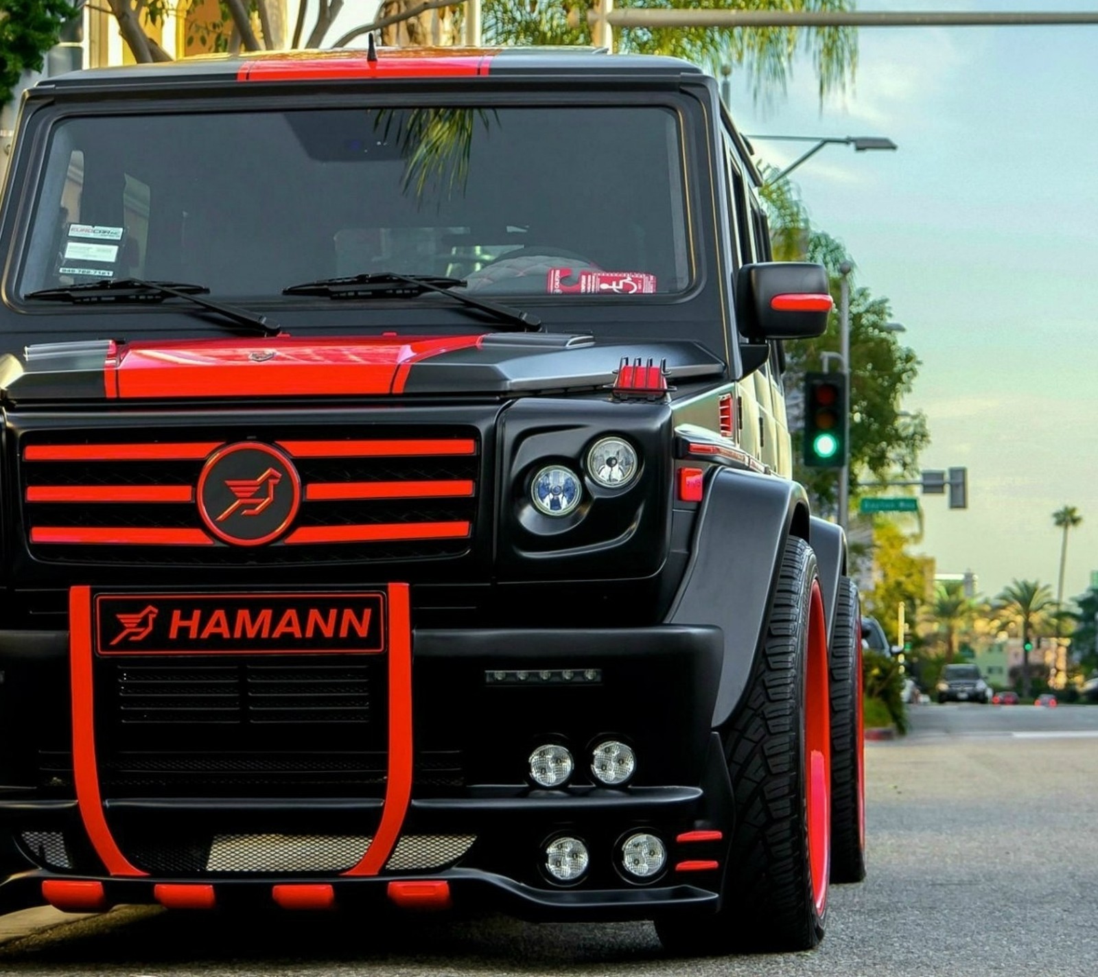 Скачать обои brabus g, машина, mercedes