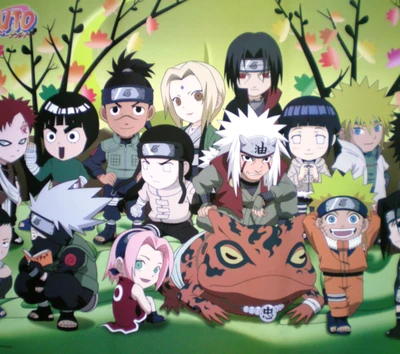 Naruto y Amigos: Una Reunión de Shinobi