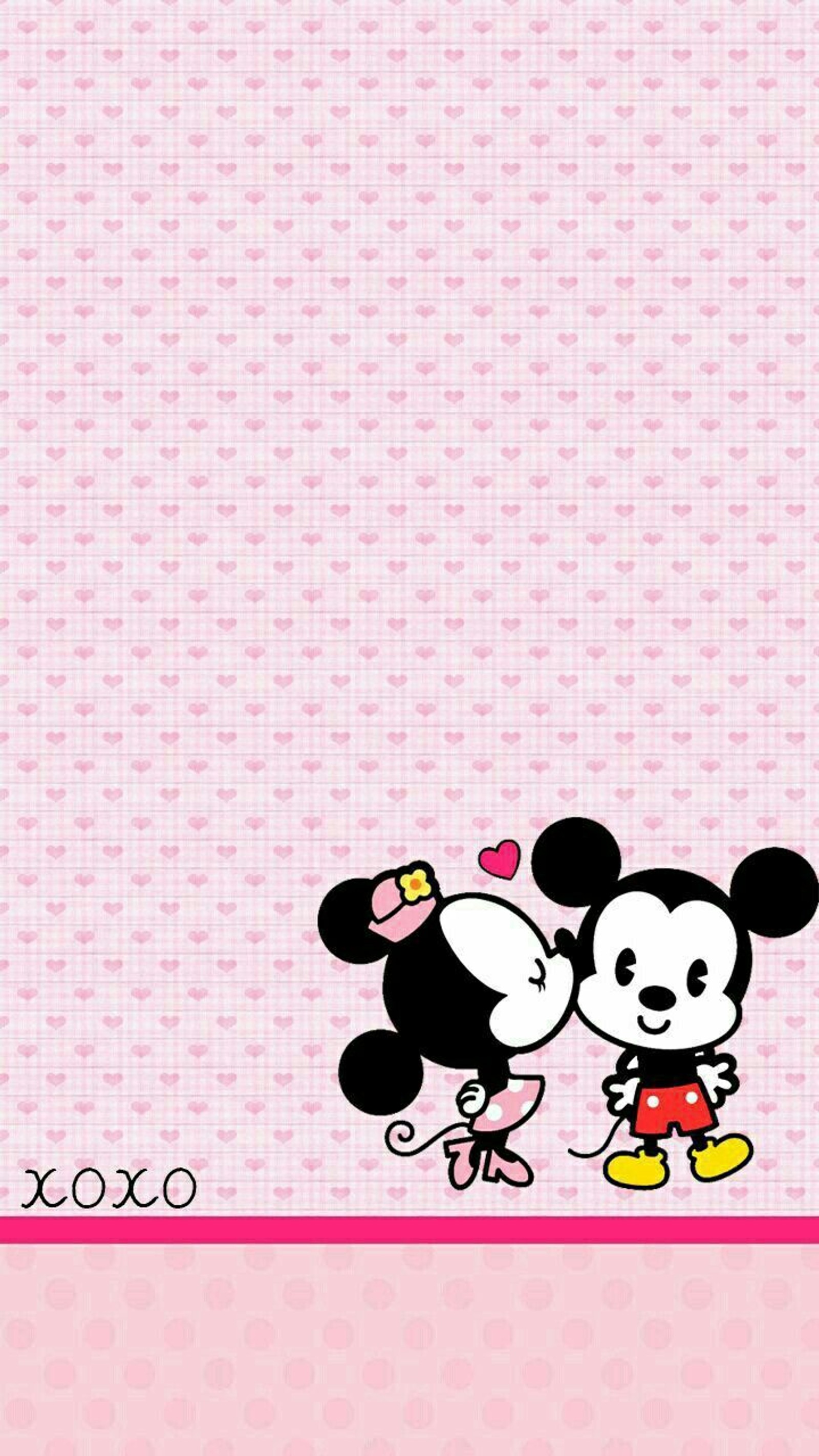 Mickey und minnie mouse wallpapers (niedlich, disney, kuss, liebe, mickey)