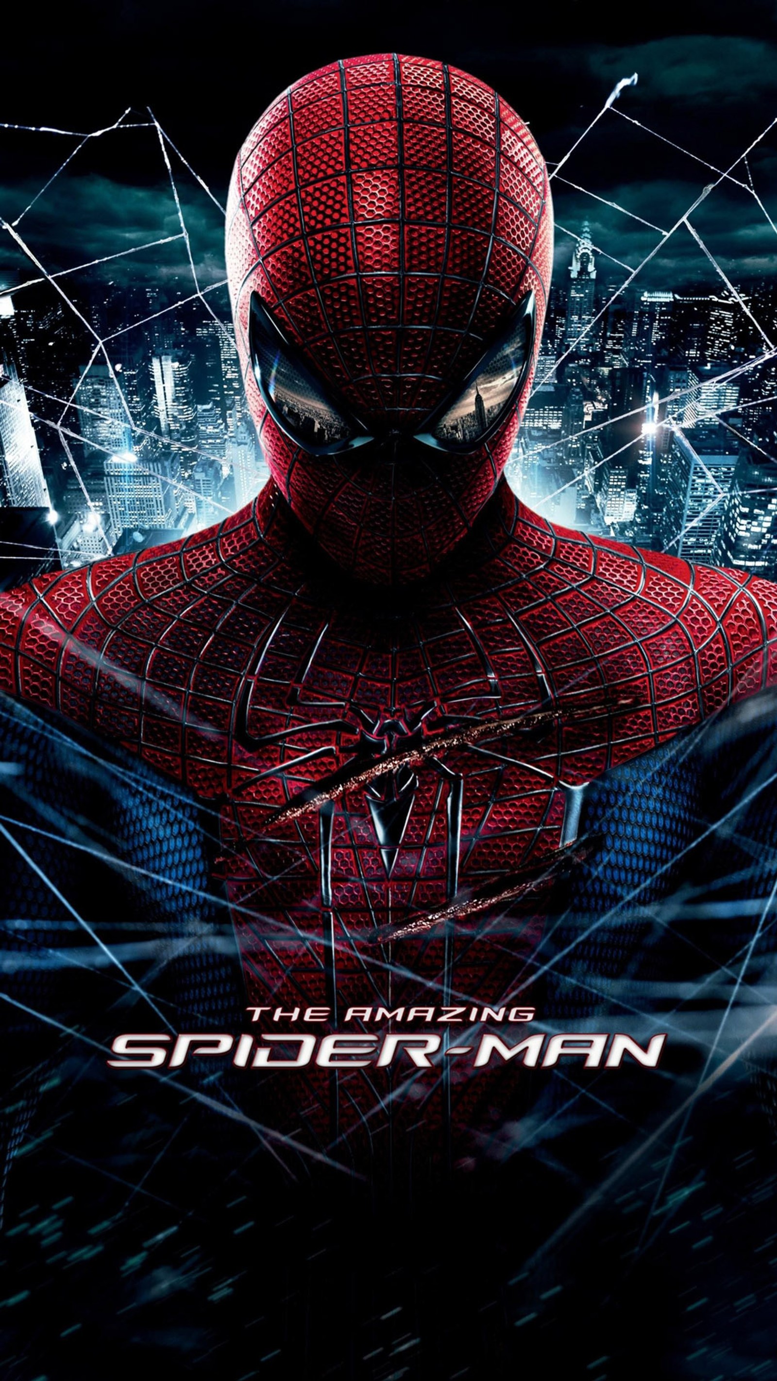 Affiche de film spider-man avec un homme en costume de spider-man (marvel, spiderman)