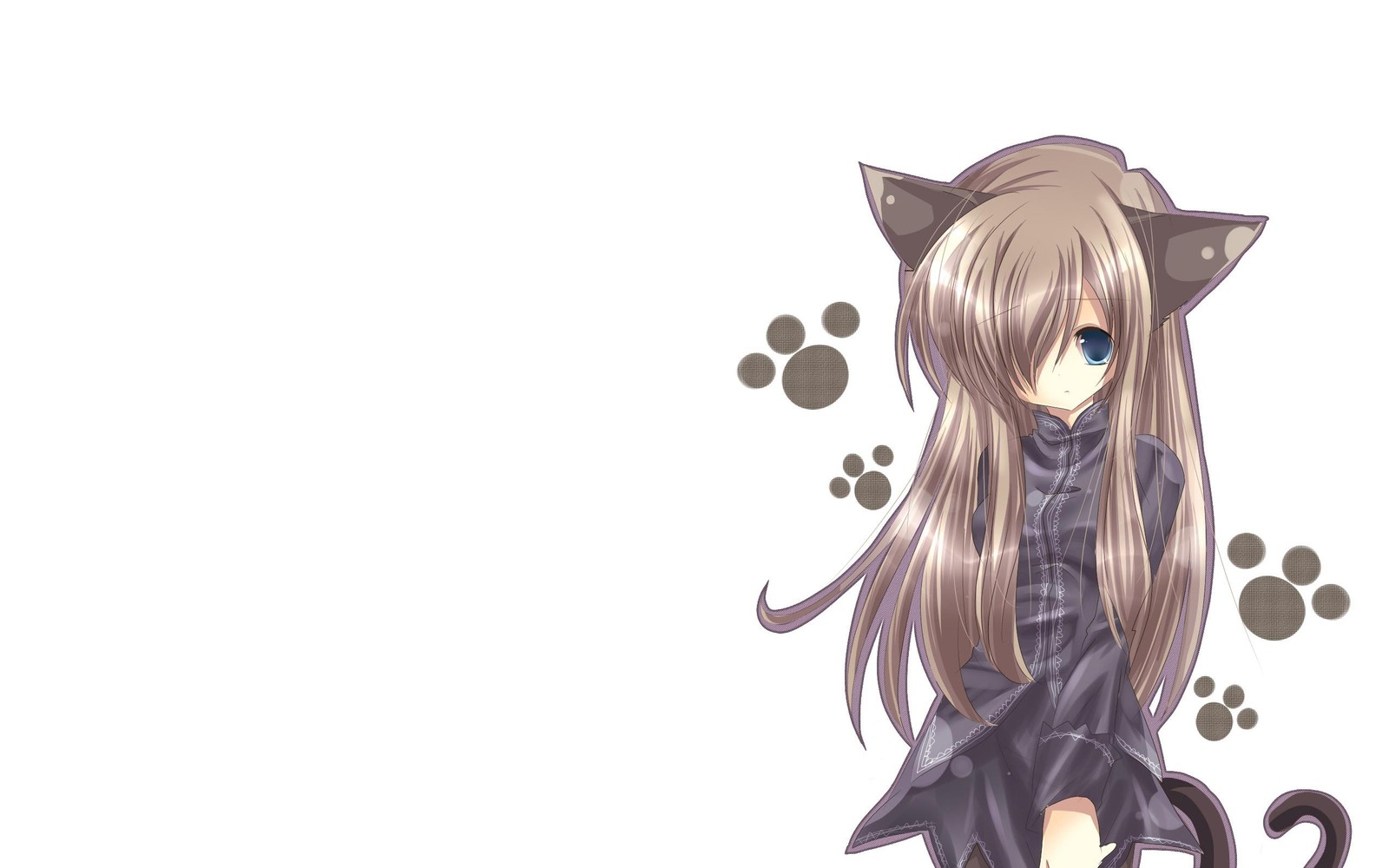 catgirl, cuteness, long hair, ear, nekopara Download Wallpaper